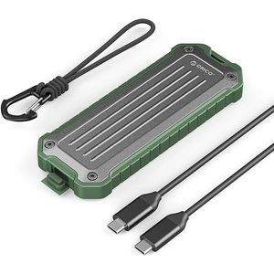 Orico - OTPX-G2 - Harddisk Behuizing - Grijs - Zinklegering - Siliconen