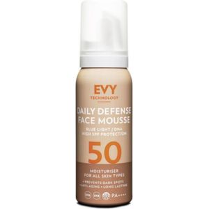 EVY - Daily UV Face Mousse - Zonnebrand - Bescherming tegen UVA en UVB - Veganistisch