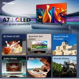 Hisense - 43A7NQ - 43 Inch - 4K QLED - Quantum Dot - Dolby Vision