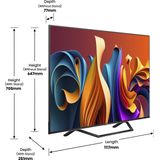 Hisense 50A7NQ - 50 inch - 4K QLED - 2024