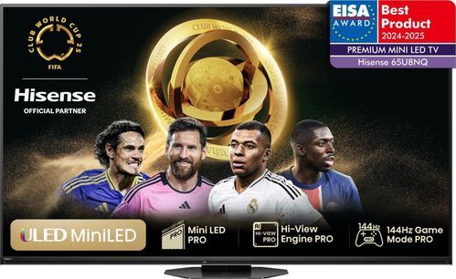 Hisense - 65U8NQ - 4K ULED MiniLED - 65 inch - Smart TV - 2024