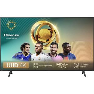 Hisense 43A6N tv 109,2 cm (43") 4K Ultra HD Smart TV Wifi Zwart