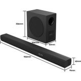 Hisense - HS3100 - Soundbar - Zwart - Bluetooth - HDMI OUT