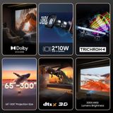 Hisense - C2 Pro - Mini Projector - Zwart - DLP Triple Laser - 2600 Lumen