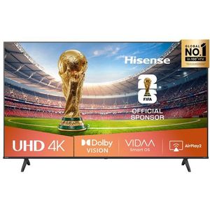 Hisense - 50A6Q - LED-TV - Zwart - 4K Ultra HD
