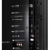 Hisense - 50" QLED E7Q - TV - Zwart - 4K UHD - Quantum Dot Techniek