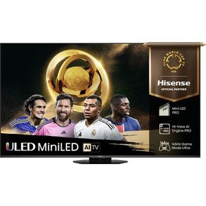 Hisense - 75U8Q - Mini-LED PRO TV - Zwart - 75-inch - 5000 nits