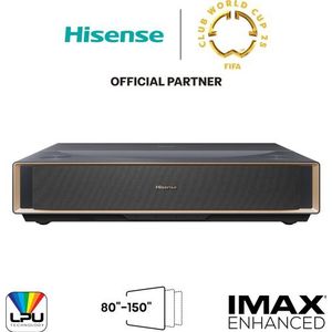 Hisense - PT1 - Beamer - Zwart - 4K - 2500 lm - Ultra-Short-Throw