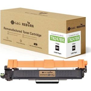 Brother - TN-247BK - Toner - Zwart - 3000 Pagina's