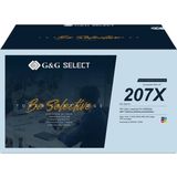 G&G Select XL Premium Toner Geschikt voor HP 207A 207X Multipack 4 Kleuren
