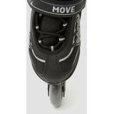 Move Fast verstelbare inlineskates / Maat 34-37 / Zwart