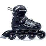 Move Fast verstelbare inlineskates / Maat 30-33 / Zwart