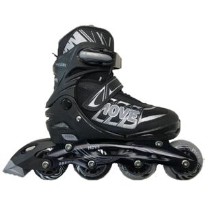 Move Fast verstelbare inlineskates / Maat 30-33 / Zwart