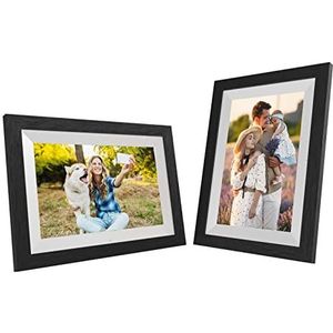 Skylight Frame: 10 Inch Wifi Digitale Fotolijst, E-mail Foto's Van Overal, Touch Screen Display, Moeiteloos One Minute Setup Cadeau voor Vrienden en Familie (Zwart)