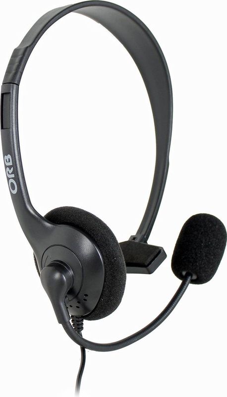 ORB - Wired Chat Headset - Zwart - Lichtgewicht - Compatibel met XBOX ONE