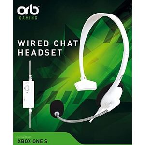 Wired Chat Headset White Compatibel met Xbox One S