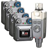 Xvive U4 Set R4 - Draadloze In-Ear Set - Zwart - 2,4 GHz - 5 uur batterijduur