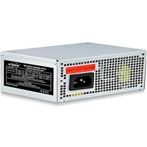 Spire SP-SFX-300W-PFC - Voeding, 300W ATX, Zilver (300W, 200-240V, 50-60A, 12V1, 3.3V, 5V, 5VSB, 12V, Actief, 117W)