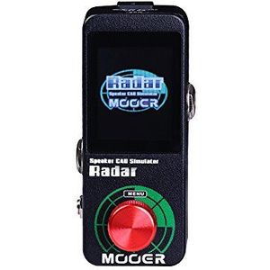 Mooer MSS1 Radar Cabinet Guitar Simulator, 2.25 in*1.75 in*4.25 in