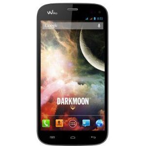 Wiko Darkmoon Smartphone, ontgrendeld, 4,7 inch (11,9 cm), 4 GB, Dual-SIM, Android 4.2.2, Jelly Bean, zwart