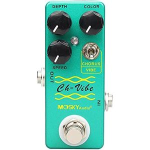 Mosky CH-VIBE - Chorus/Vibrato-Pedal im Vintage-Stil