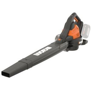 WORX 2 X 20 V Accubladblazer/Bladzuiger WG583E.9 Zonder Accu en Oplader,zwart/Oranje