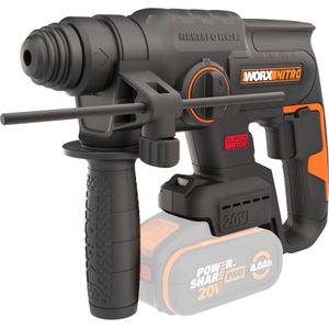Worx - Accu-Boormachine - Borstelloze Motor - 3-in-1 - 2,0 J Slagenergie