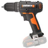 WORX - Accuschroefboormachine 20 V – 40 Nm ø13 mm – WX108.9 (levering zonder accu en oplader, 1 dubbel bit)