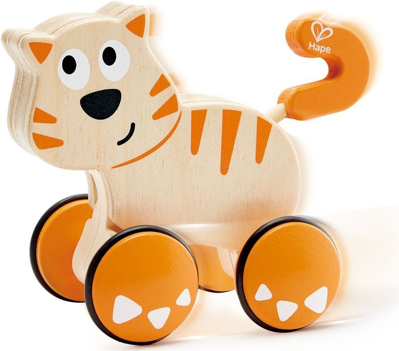 Hape E0363 Dance slabbetje met wieltjes, meerkleurig