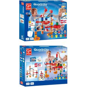 Hape Quadrilla knikkerbaan Super spirals