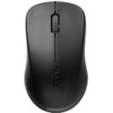 Rapoo - Draadloze Muis - Zwart - Ergonomisch - 2,4 GHz Verbinding