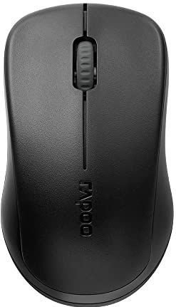 Rapoo - Draadloze Muis - Zwart - Ergonomisch - 2,4 GHz Verbinding