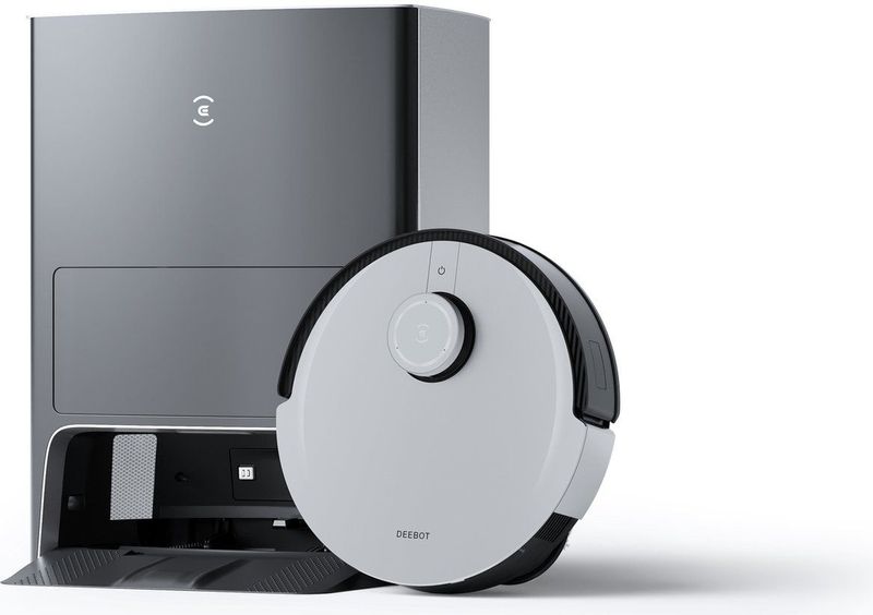 ECOVACS - DEEBOT X1 OMNI - Robotstofzuiger - Zwart - Multifunctioneel Reinigingsstation