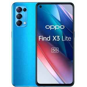 OPPO Find X3 Lite 16,3 cm (6.4") Dual SIM ColorOS 11.1 5G USB Type-C 8 GB 128 GB 4300 mAh Blauw