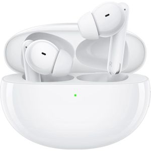 OPPO Enco Free 2 W52 True Wireless hoofdtelefoon, wit, Bluetooth 5.2, ruisonderdrukking, in-ear hoofdtelefoon, Dynaudio Quality Sound, [Italiaanse versie], wit