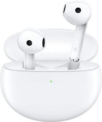 Oppo Enco Air2 draadloze hoofdtelefoon, Bluetooth 5.2, ruisonderdrukking, draadloos opladen, batterij met grote capaciteit, wit