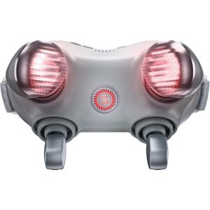 SKG - Shiatsu nek- en schoudermassager - Met warmte, Rode-Lichttherapie & 4 Modi - H7-E - Wit