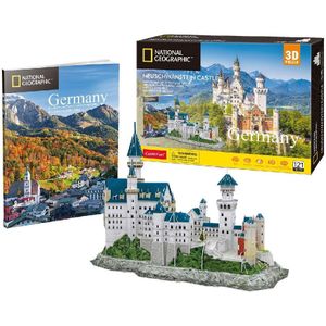 Cubic Fun - National Geographic 3D Puzzel - Neuschwanstein - 121 Stukjes