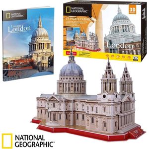 Cubic Fun - National Geographic - 3D Puzzel - St. Pauls Cathedral - 107 Stukjes