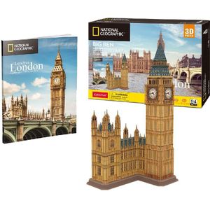 Cubic Fun - National Geographic 3D Puzzel - Big Ben - 94 Stukjes