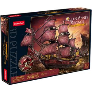 Cubic Fun - Queen Annes Revenge - 3D Puzzel - Anniversary Version