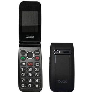Qubo - Neo NW - Mobiele Telefoon - Zwart - 2.4 Inch Scherm - Dual-SIM