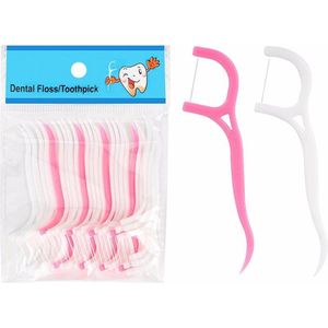 50 stuks Tanden flosser / tandenstoker