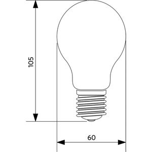 Opple LED-gloeidraadlamp - 500010001900 - E3BZJ