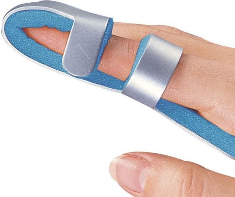 Dunimed Vingerspalk - Zachte Vingerbrace - Mallet Vinger - Vinger Corrector - Vinger Ondersteuning - Maat M