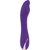Vibe Couture – Revel G-spot Vibrator met Licht Gebogen Kop en Massage Punt – 22.2 cm - Paars