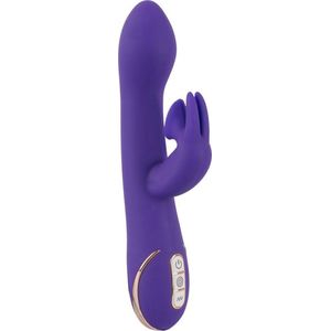 Vibe Coutoure – Rabbit Euphoria Bunny Vibrator met Clitorale Zuig Functie en G-spot Schacht – 22 cm – Paars