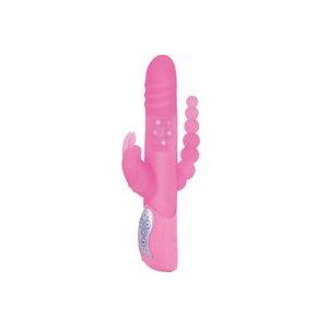 Seven Creations - E Rabbit Triple Play - Vibrators Double Roze