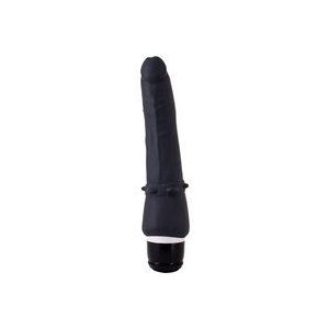 SEVENCREATIONS RECHARGEABLE VIBRATOR BLACK 7V 20CM