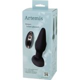 Artemis Pulserende Buttplug - Zwart